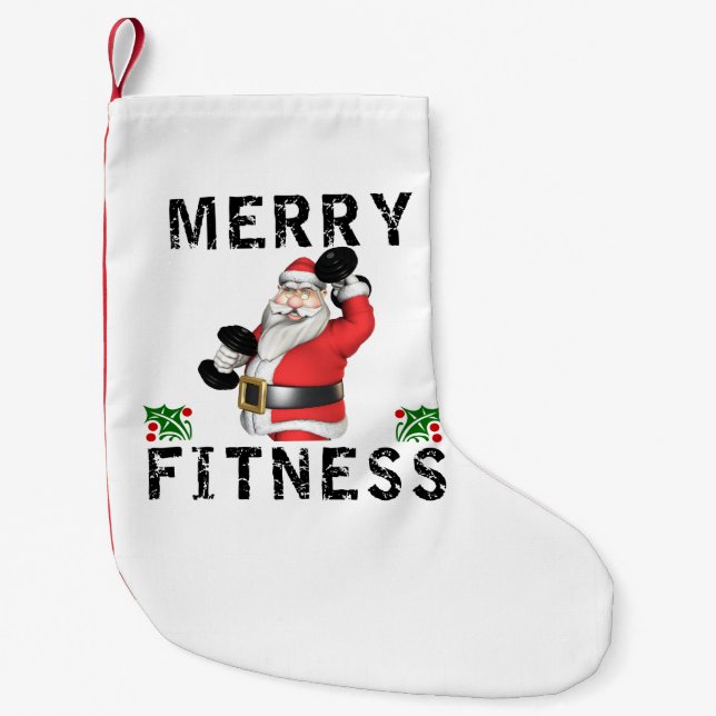 Glad konditionWeightliftingSanta strumpa (Framsidan)