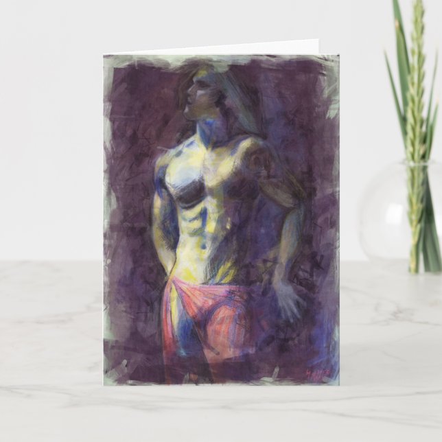 Glad konst helgkort (Framsida)