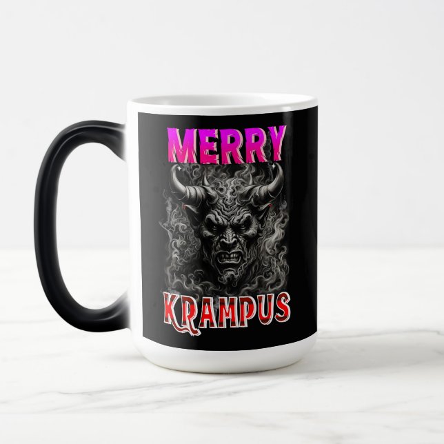 Glad Krampus Magisk Mugg (Vänster)