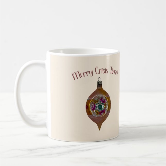 Glad KrisTid – Vintage Modern Jul Kaffemugg (Vänster)
