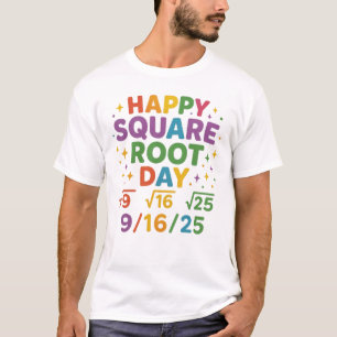 Glad kvadratrotdag Nummer glad kvadratrotdag T Shirt