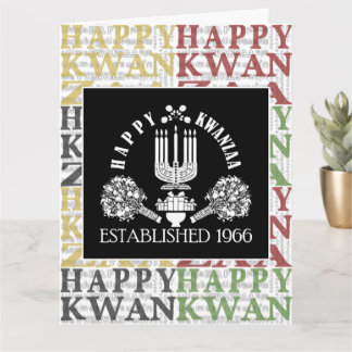 Glad Kwanzaa Kort