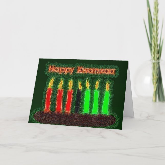 Glad Kwanzaa Kort (Framsida)
