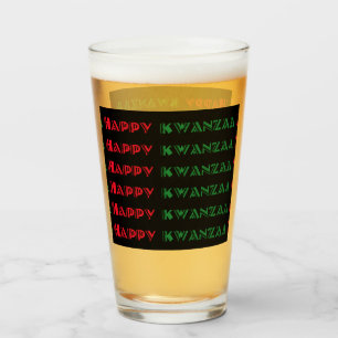 Glad Kwanzaahälsning 2 Glaskopp