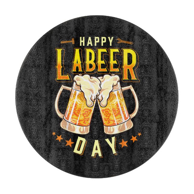 Glad Labeer Dag Rolig Labor Day (Framsidan)
