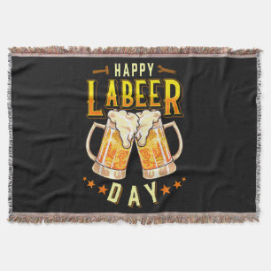Glad Labeer-dagen Rolig Labor Day Filt