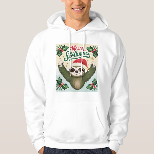 Glad långsam jul  hoodie (Framsida)