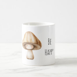 Glad Leende Svamp Kaffemugg