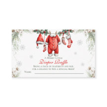 Glad liten baby shower blöja lotteri
