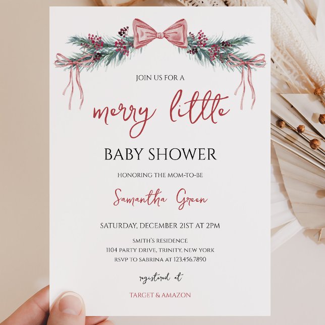 Glad liten babyfirande inbjudningar (Skapare uppladdad)