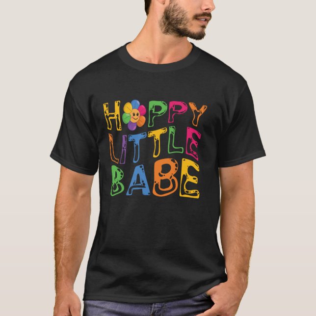 Glad Liten Bebis Autism Uttryck T Shirt (Framsida)