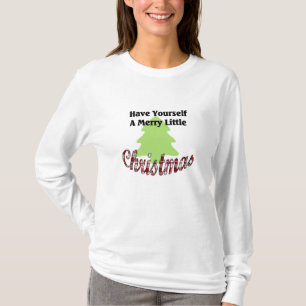 GLAD LITEN JUL DAMER LÅNGÄRMAD T-SHIRT