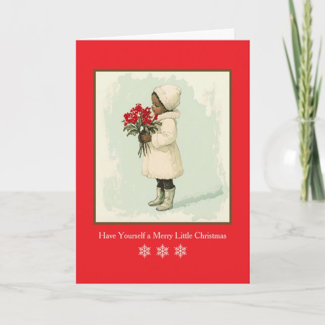 Glad liten jul kort (Framsida)