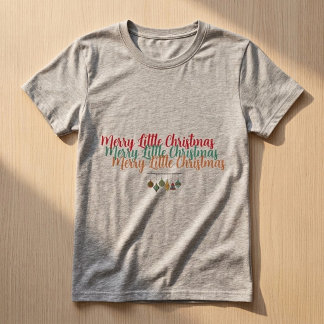 Glad liten jul Söt jul Högtid T Shirt