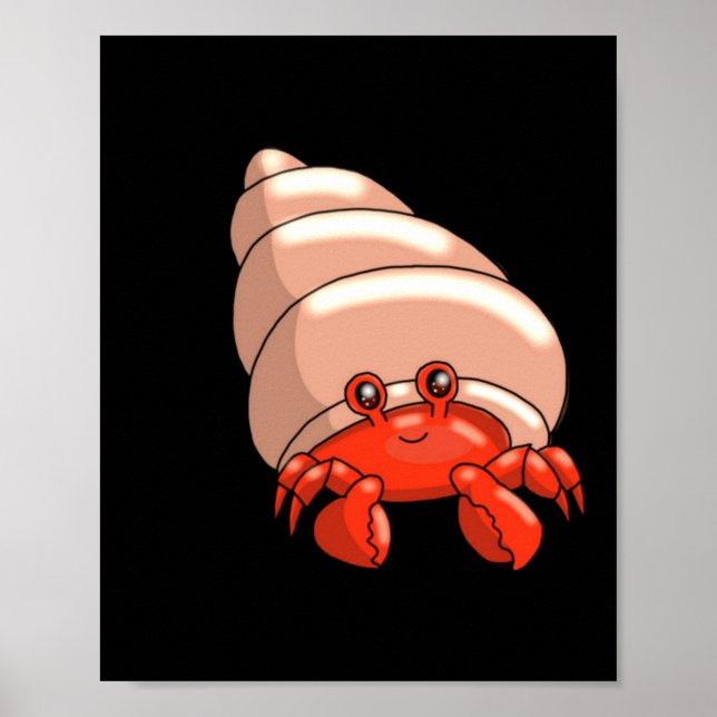Glad Liten Krabba Poster (Framsidan)