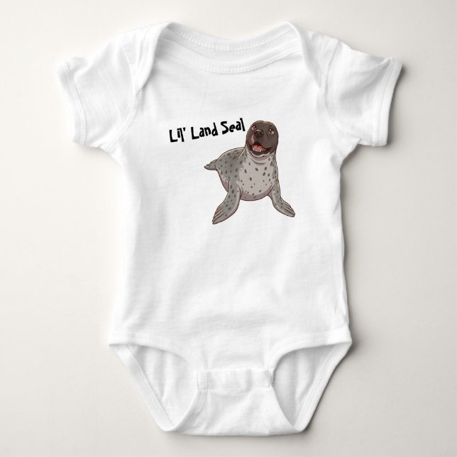 Glad Liten Landssäl T Shirt (Framsida)
