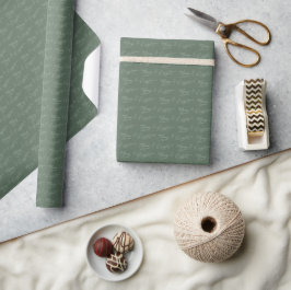 Glad & Ljus | Grön  Presentpapper