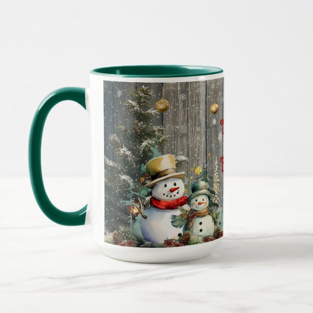 Glad & Ljus Jul Tomte Mugg (Vänster)
