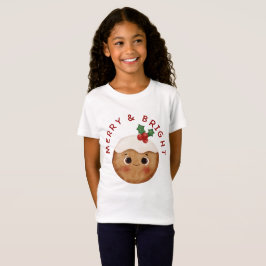 Glad & Ljus Söt Julpudding T-shirt