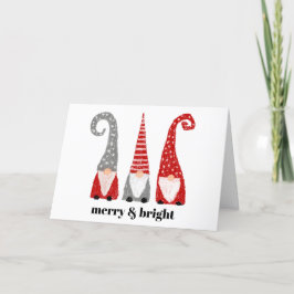 Glad & Ljus Tomte Jul Personlig Helgkort