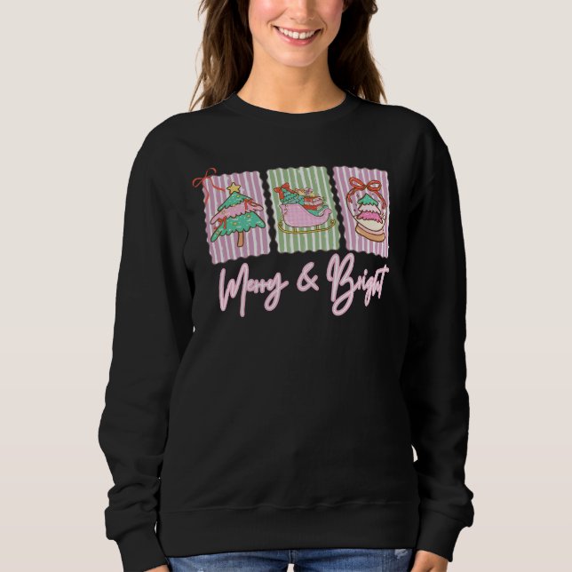 Glad & Ljusig Förberedande Jul T Shirt (Framsida)