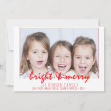 Glad Ljusröd Skript Familjefoto Jul