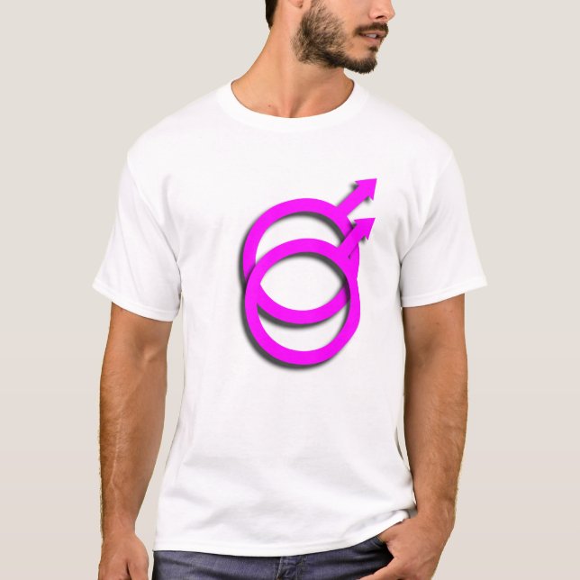 Glad logotyp tee shirt (Framsida)