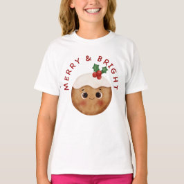 Glad & Lysande Söt Julpudding T-shirt