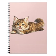 Glad Maine Coon Katt Mysig Positiv Design