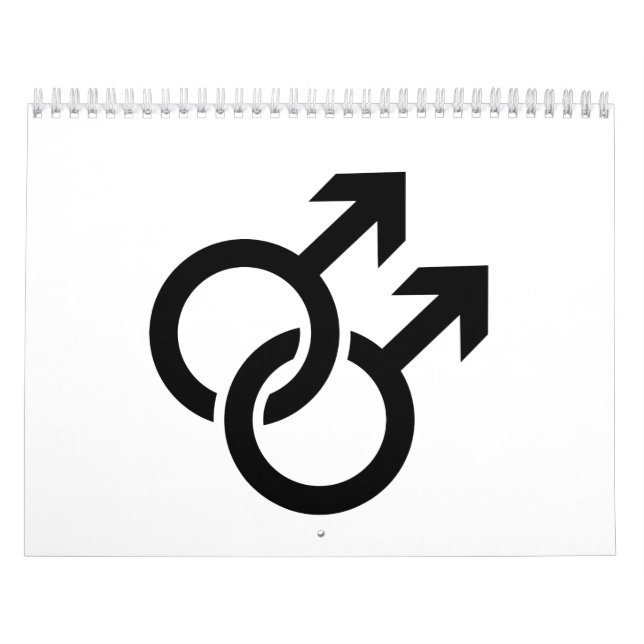 Glad male logotyp kalender (Omslag)
