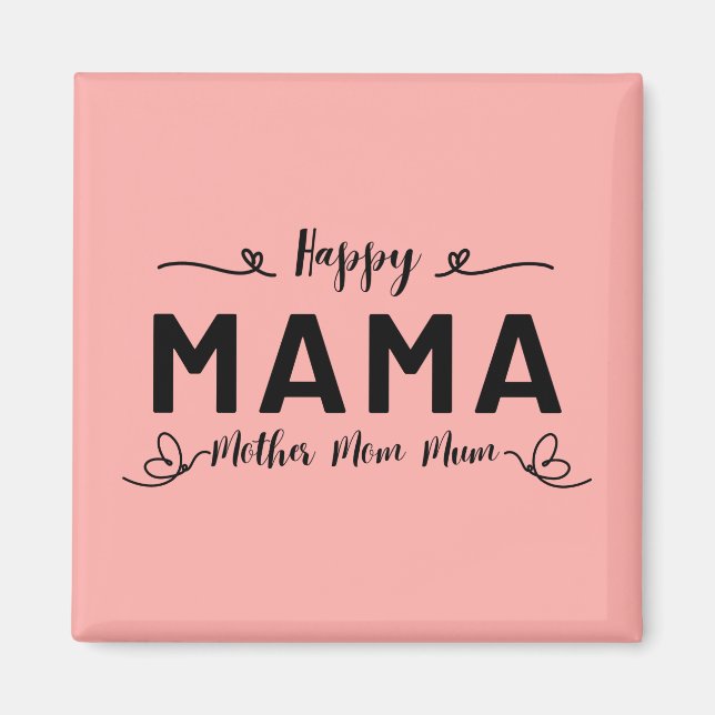 Glad MAMA - Mor Mamma Magnet (Framsidan)