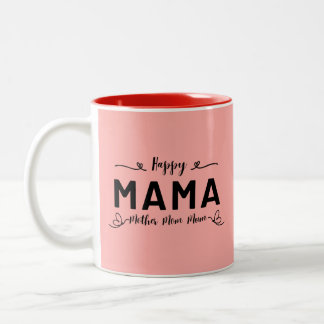 Glad MAMA - Mor Mamma Två-Tonad Mugg