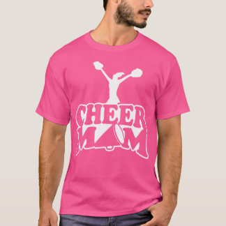 Gläd mamma för Cheerleading Kvinnor T Shirt
