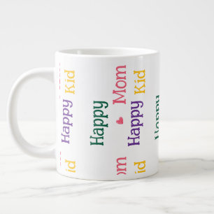Glad mamma glad unge mors dag jätte- jumbo mugg