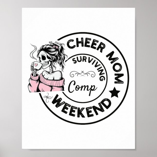 Glad mamma överlever tävlingshelgen Cheerleading _ Poster (Framsidan)