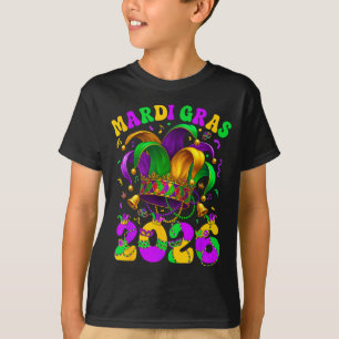 Glad Mardi Gras Karneval Mardi Gras 2026 Narren M T Shirt