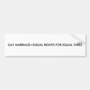 GLAD MARRIAGE=EQUAL-RÄTTIGHETER FÖR JÄMBÖRDIGA BILDEKAL