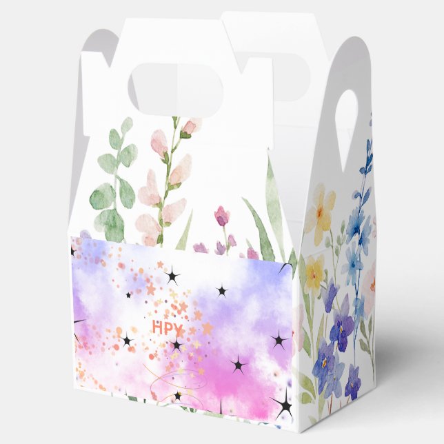 Glad meddelandeförpackning för speciella presenter presentaskar (Öppnad)