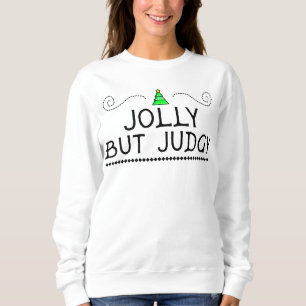 Glad men dömande jultröja t shirt