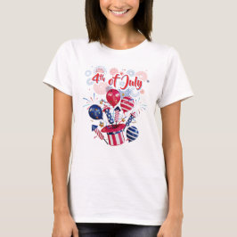 GLAD MIDSOMMAR 4 JULI SJÄLVSTÄNDIGHETSDAGEN  T SHIRT