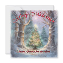 Glad midvinter, årstidens hälsningar från skogen