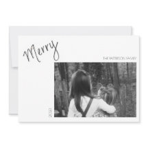 Glad minimalism - Handskriven höjdpunktskort