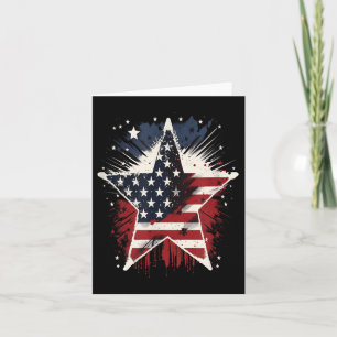 Glad minnesdag veteran amerikansk usa stjärnflagga kort