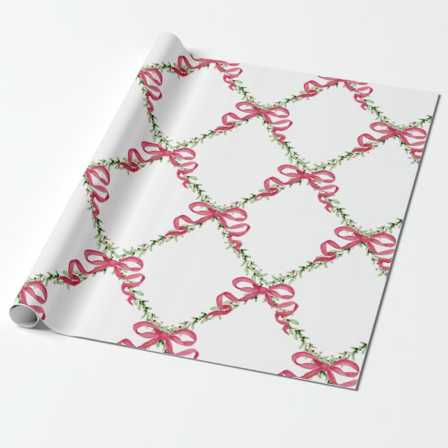Glad Misteleljul Presentpapper (Utrullad)