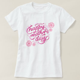 GLAD MODERDAGSTRENDIG DESIGN T SHIRT