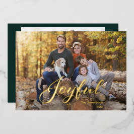 Glad modern skriptfamiljefoto