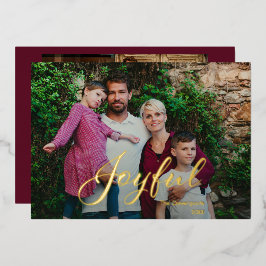 Glad modern skriptfamiljefoto