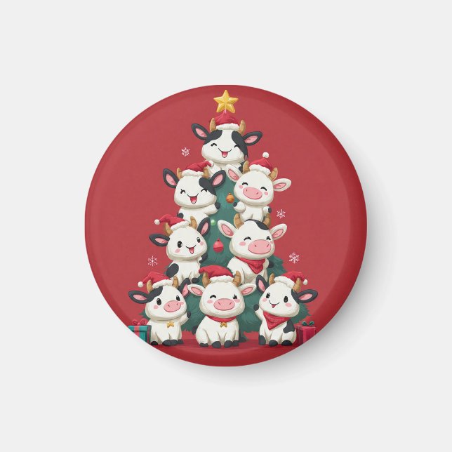 Glad Moo Jul Magnet (Framsidan)