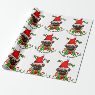 Glad mopsjul presentpapper