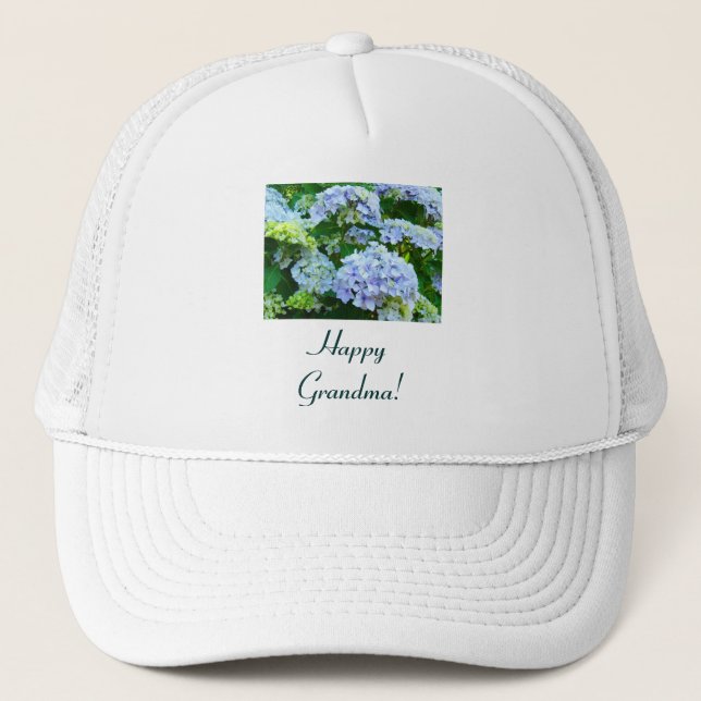 Glad mormor! sportshattar Sommarblommiga hattar Keps (Framsida)